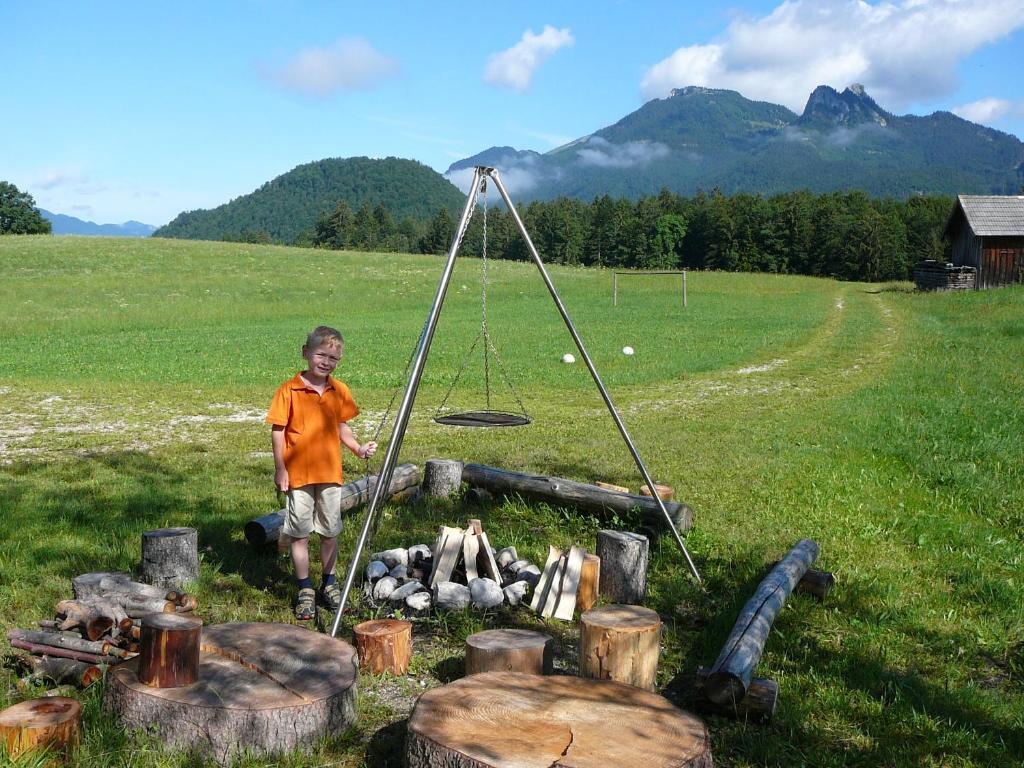 Bio Bauernhof Eggerhof Strobl Exterior foto